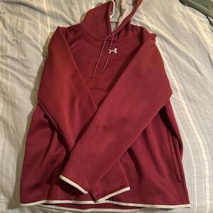 Under Armour Men's Red Hoodie